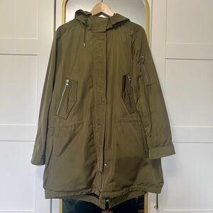 Army green jacket